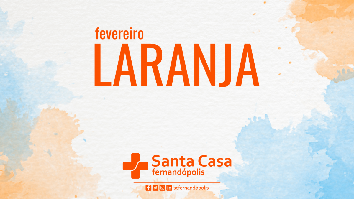 Santa Casa realiza webinar sobre Fevereiro Laranja e a Leucemia nos dias 23 e 25